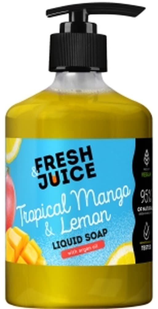 FRESH JU Mydło w płynie 460 ml Mango i Cytryna