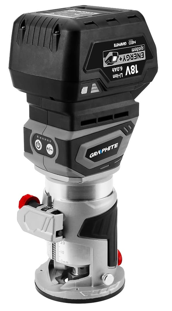 Frezarka akumulatorowa bezszczotkowa Graphite Energy+ 18V
