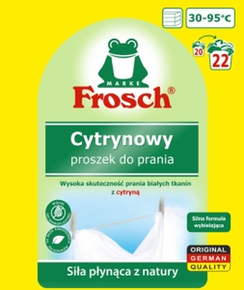 Frosch proszek do prania z Ekstraktem z Cytryny 1,45 kg