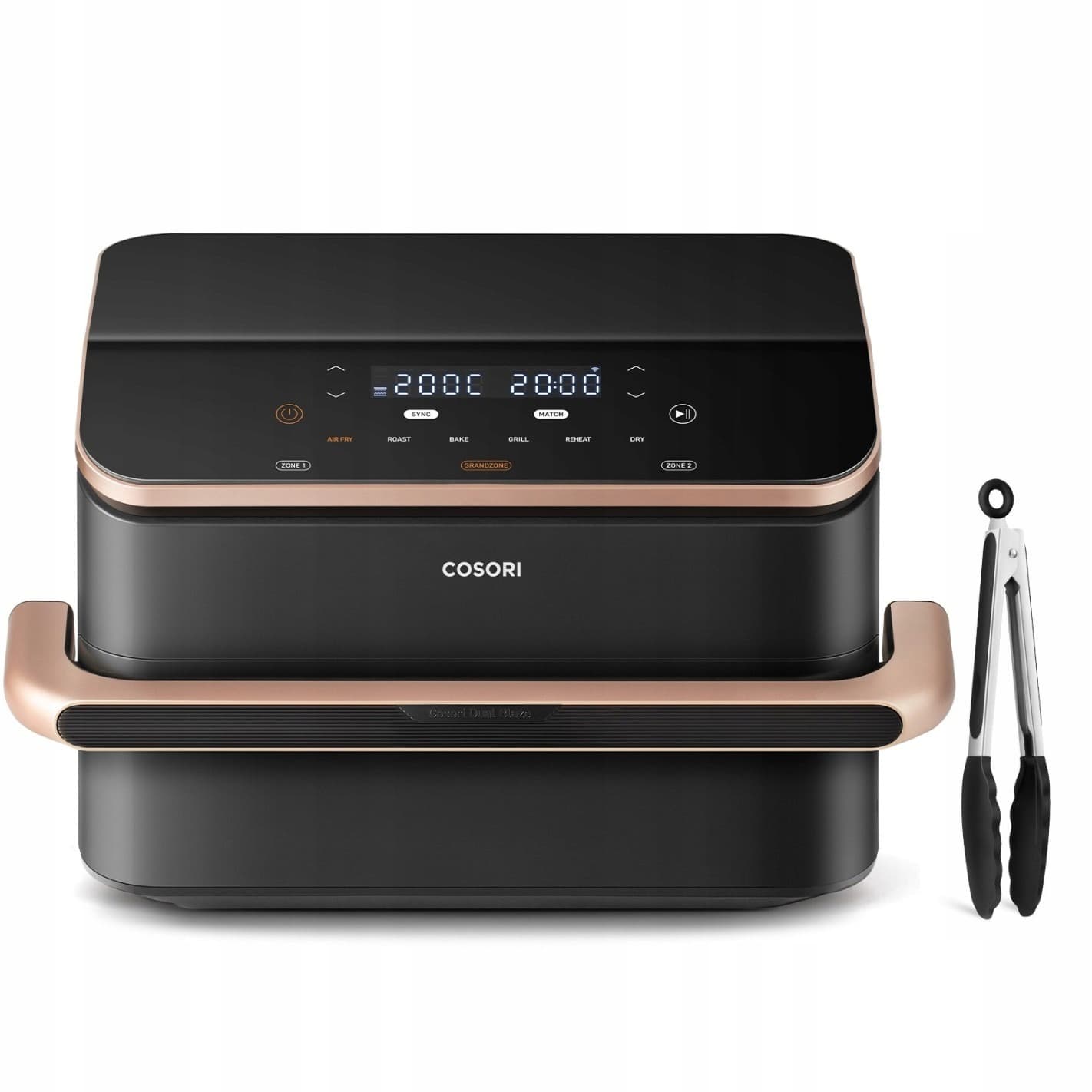 Frytkownica Cosori Twinfry Dual Air CAF-TF101S-AEU 10 l, 2800 W, czarna