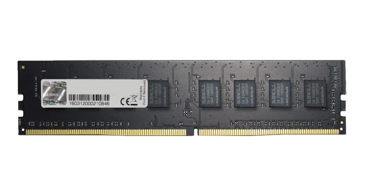 G.Skill Value 32GB (1x32GB) DDR4 2666MHz CL19 Pamięć RAM