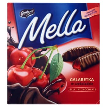 Galaretka wiśniowa w czekoladzie deserowej 190 g