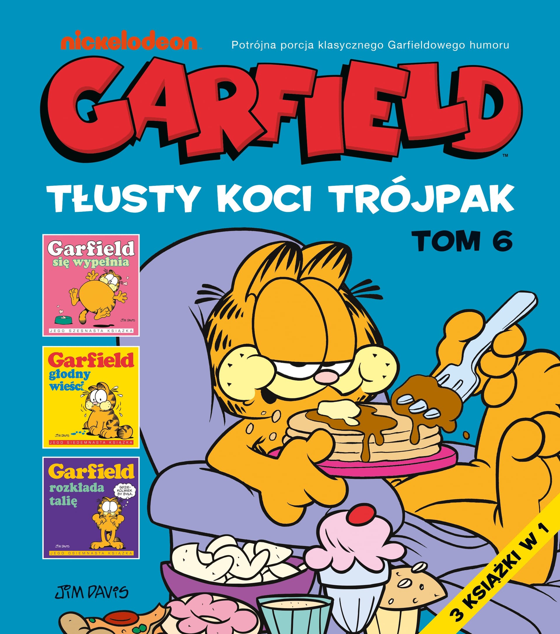 Garfield. Tłusty koci trójpak. Tom 8