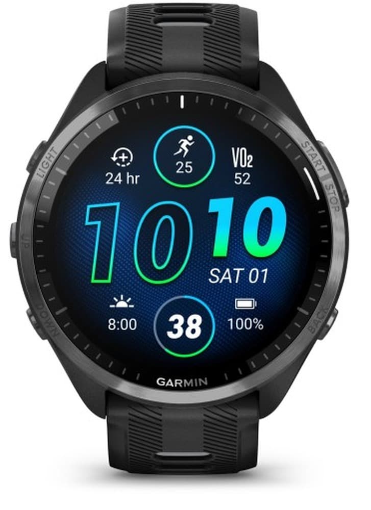 Garmin Forerunner 965 Czarny - Smartwatch dla sportowców