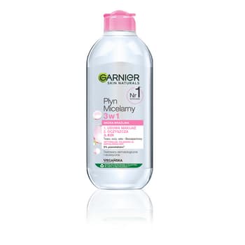Garnier Płyn Micelarny 3w1 skóra wrażliwa 400 ml