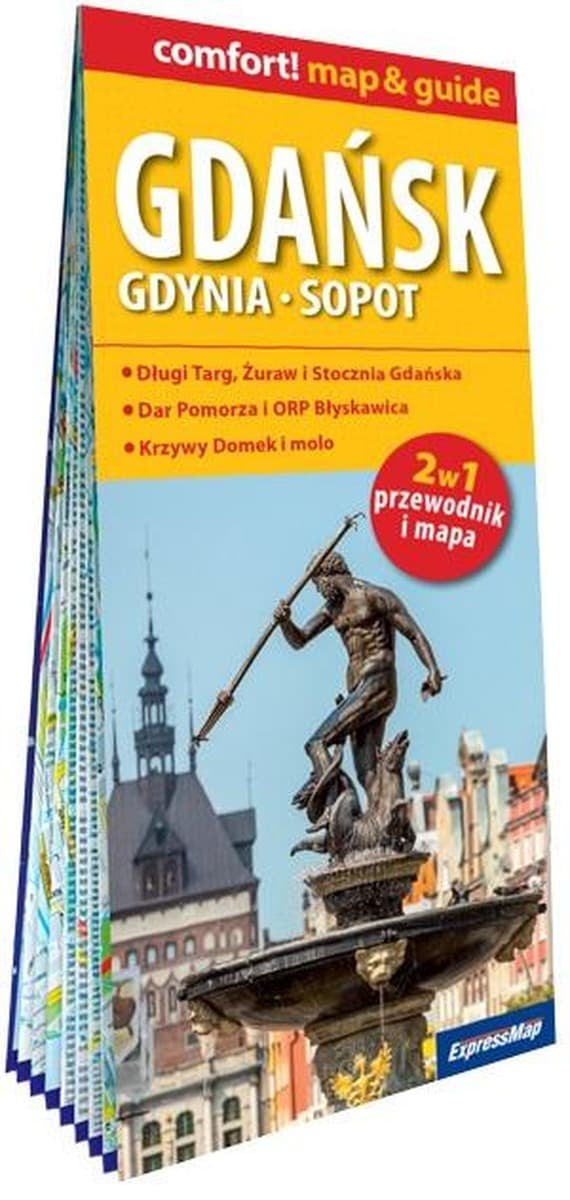 Gdańsk map&guide PL Laminat 2024