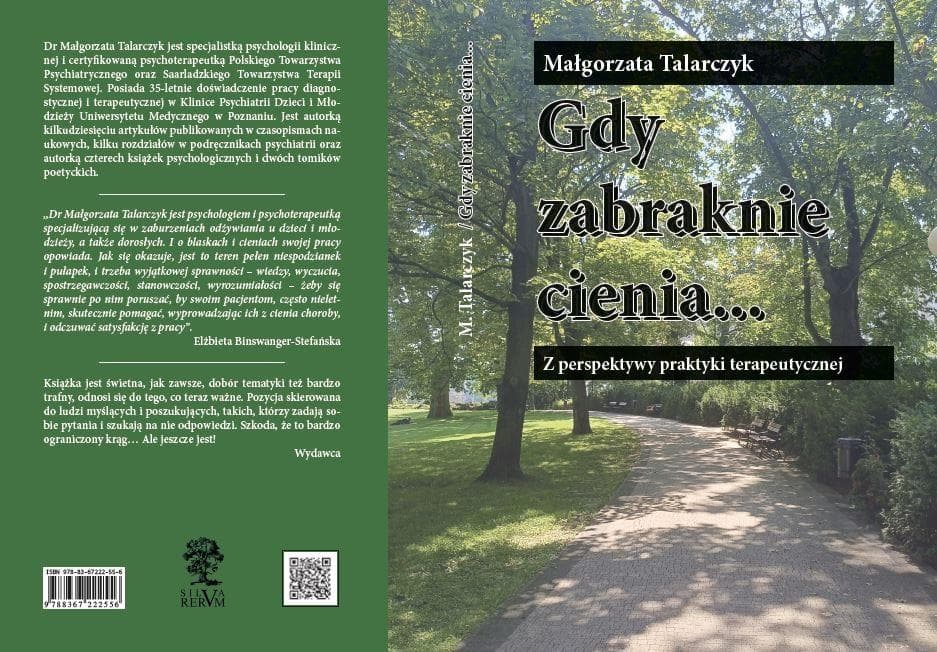 Gdy zabraknie cienia - Małgorzata Talarczyk - książka psychoterapeutyczna