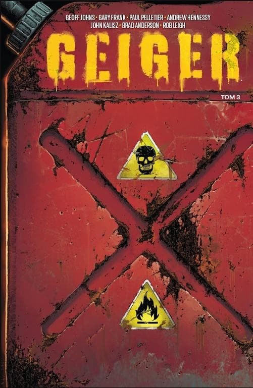 Geiger T.3 - Komiks Bezimienni Geoff Johns Gary Frank 240 stron
