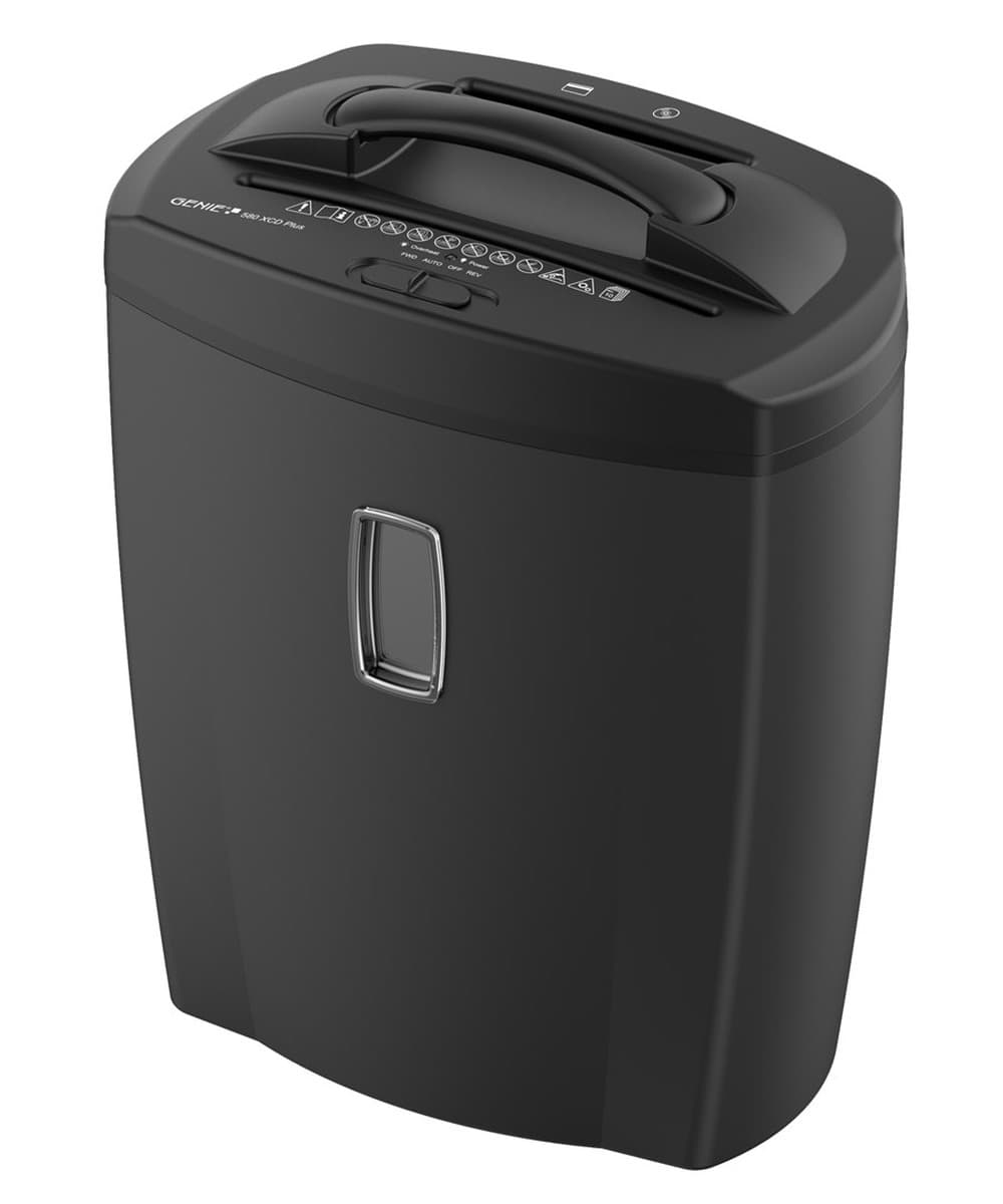 Genie 580 XCD Plus Niszczarka Krzyżowa do Papieru, Kart Kredytowych i Płyt CD