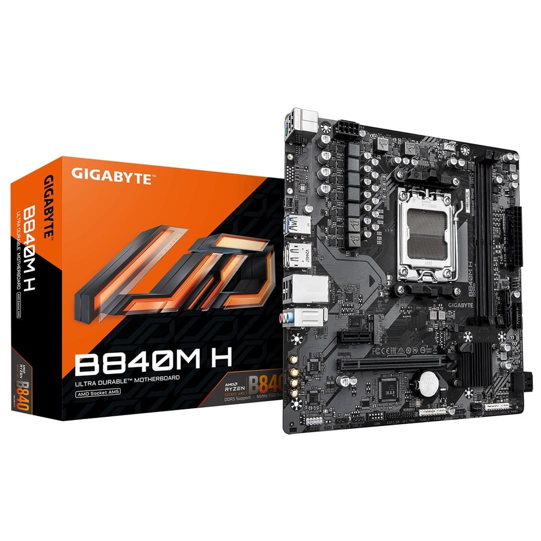 GIGABYTE B840M H Płyta Główna AMD B840 AM5 micro ATX