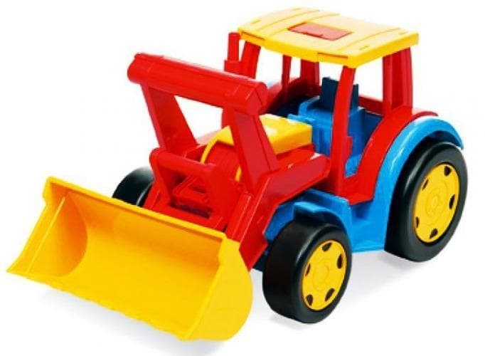 Traktor Spychacz Gigant - Duży pojazd do zabawy