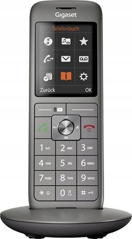 Gigaset CL660 HX antracytowy telefon bezprzewodowy