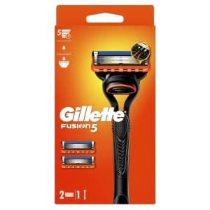 Gillette Fusion maszynka do golenia z 5 ostrzami i 2 wkładami