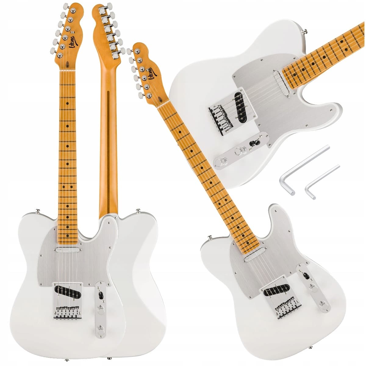 Gitara elektryczna V-TONE ETL39 WH Telecaster 4/4