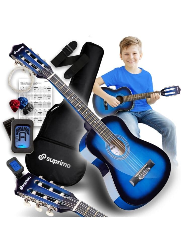 Gitara klasyczna SUPRIMO JRC SET BB 1/4 blueburst