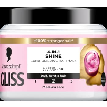 Gliss Kur Shine Maska do Włosów 4 w 1 400 ml