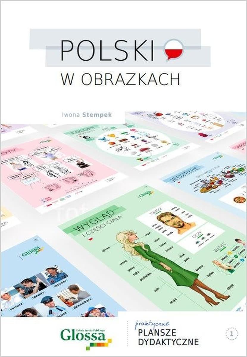 GLOSSA Polski w obrazkach Tom 1: nauka słownictwa dla dzieci i początkujących