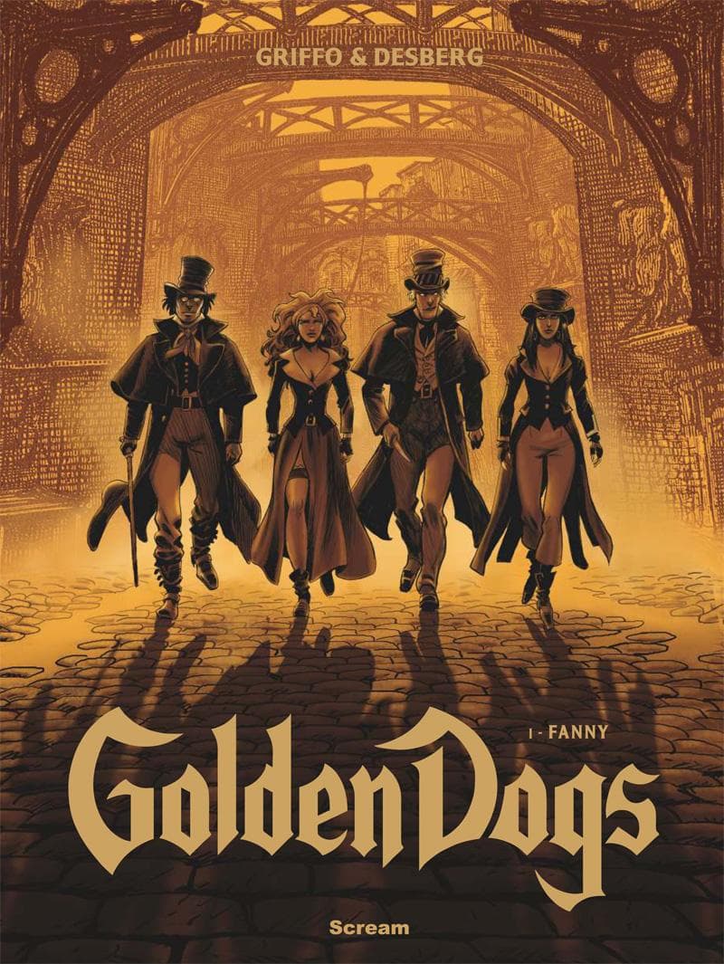 Golden Dogs Tom 1 Fanny - Stephen Desberg, Griffo komiks
