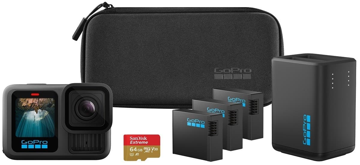 GoPro HERO13 Black aparat do fotografii sportowej 5.3K Ultra HD 27,6 MP