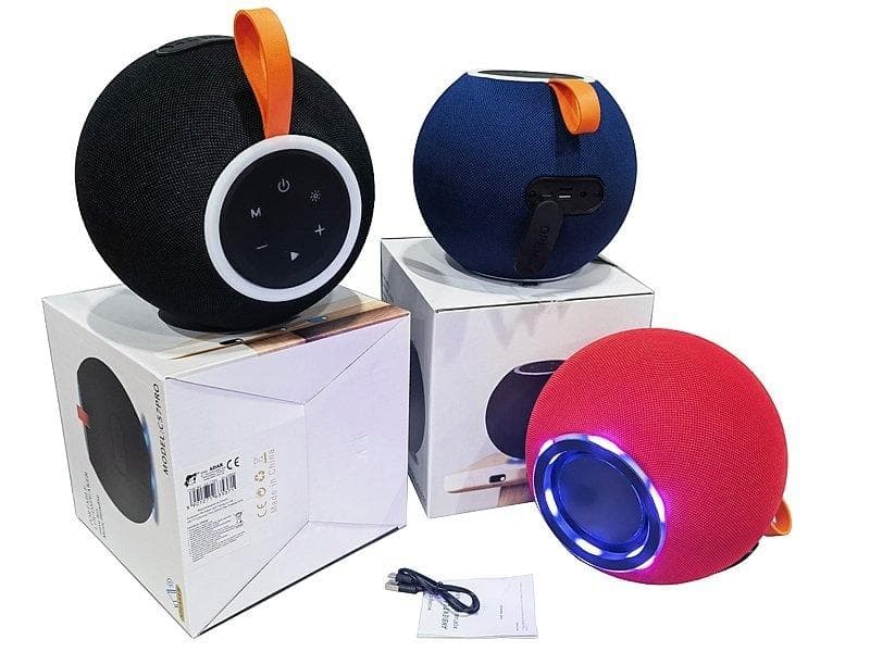 Głośnik Bluetooth 20x18 cm z kablem USB do ładowania