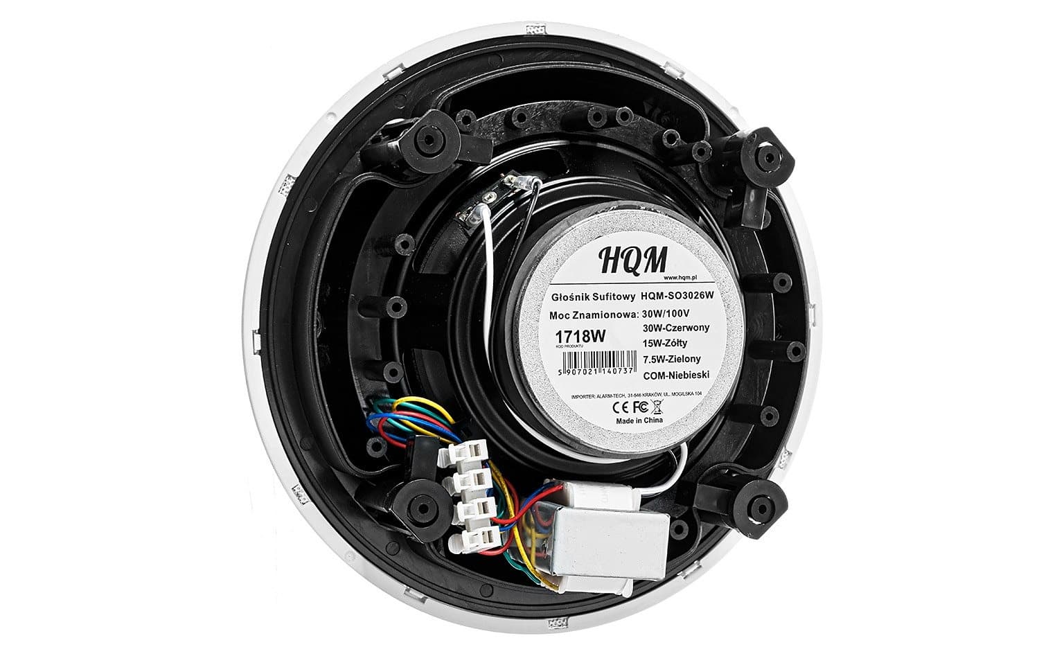 Głośnik sufitowy HQM-SO3026W 30W 100V Biały