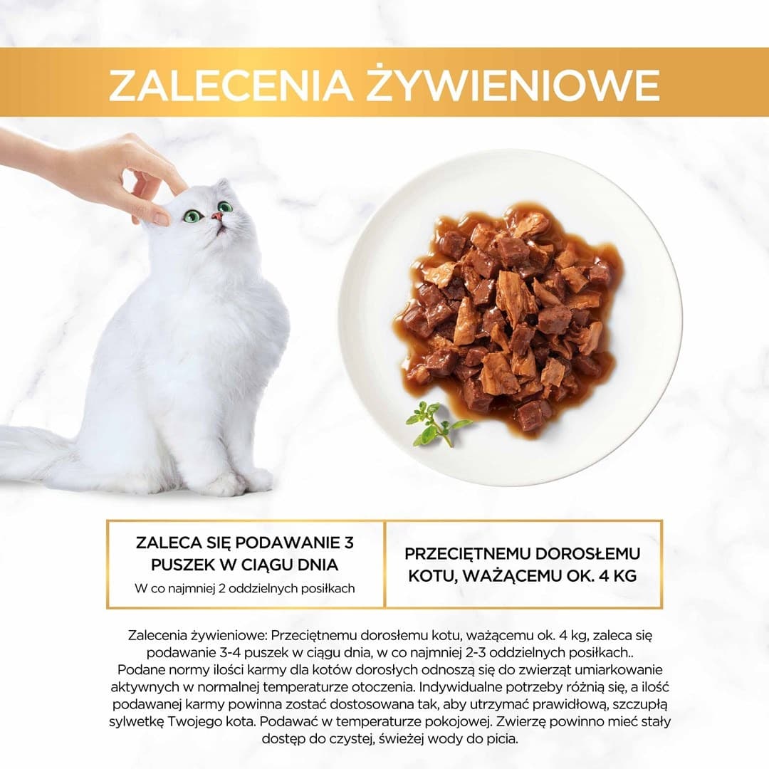 Gourmet Gold karma mokra dla kota z kaczką i indykiem 85 g