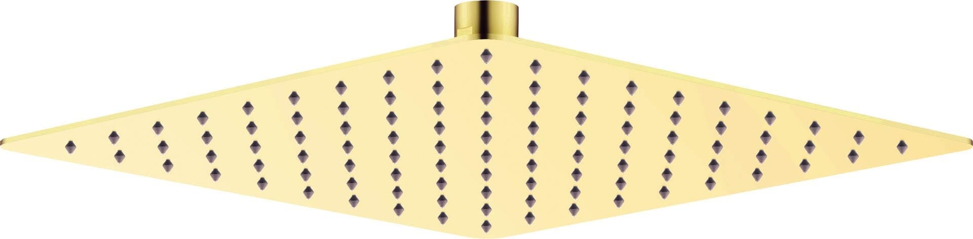 Stalowa głowica prysznicowa kwadratowa 250 x 250 mm