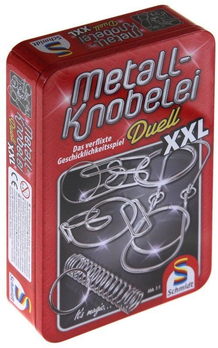 Gra Łamigłówki Druciane XXL Metalowa Puszka