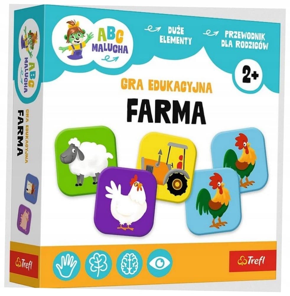 Gra Farma ABC Malucha Trefl 02909
