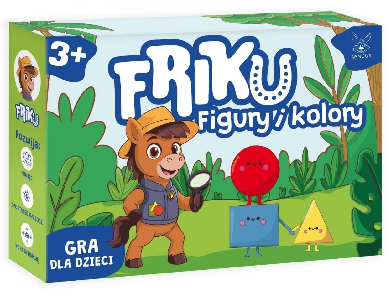 Gra Friku Figury i Kolory Edukacyjna