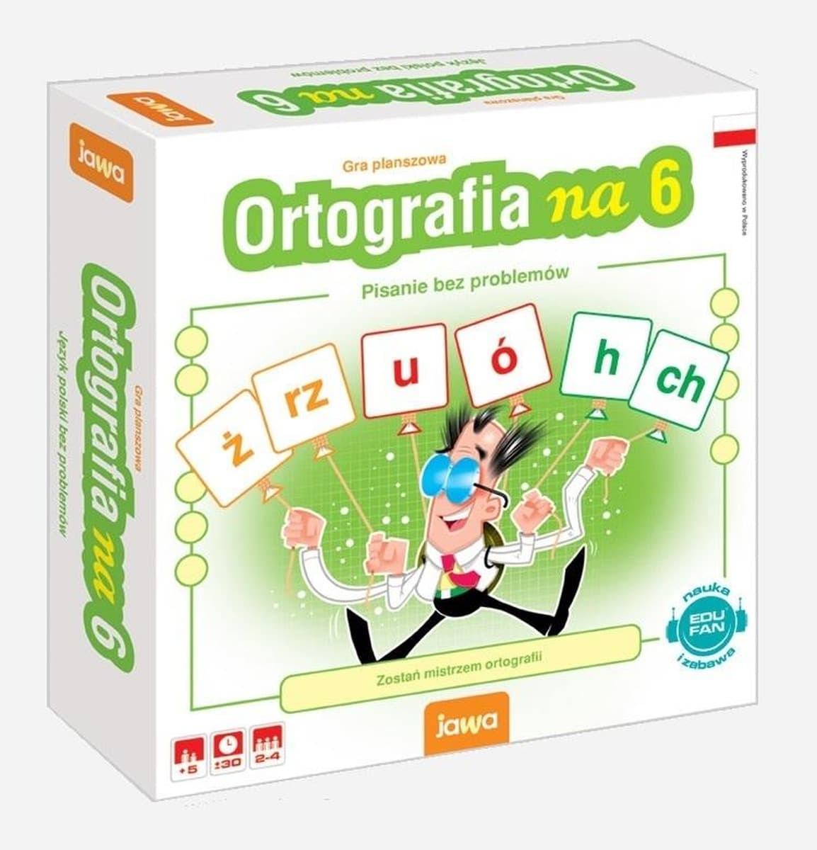 Gra JAWA Ortografia na 6 Edukacyjna
