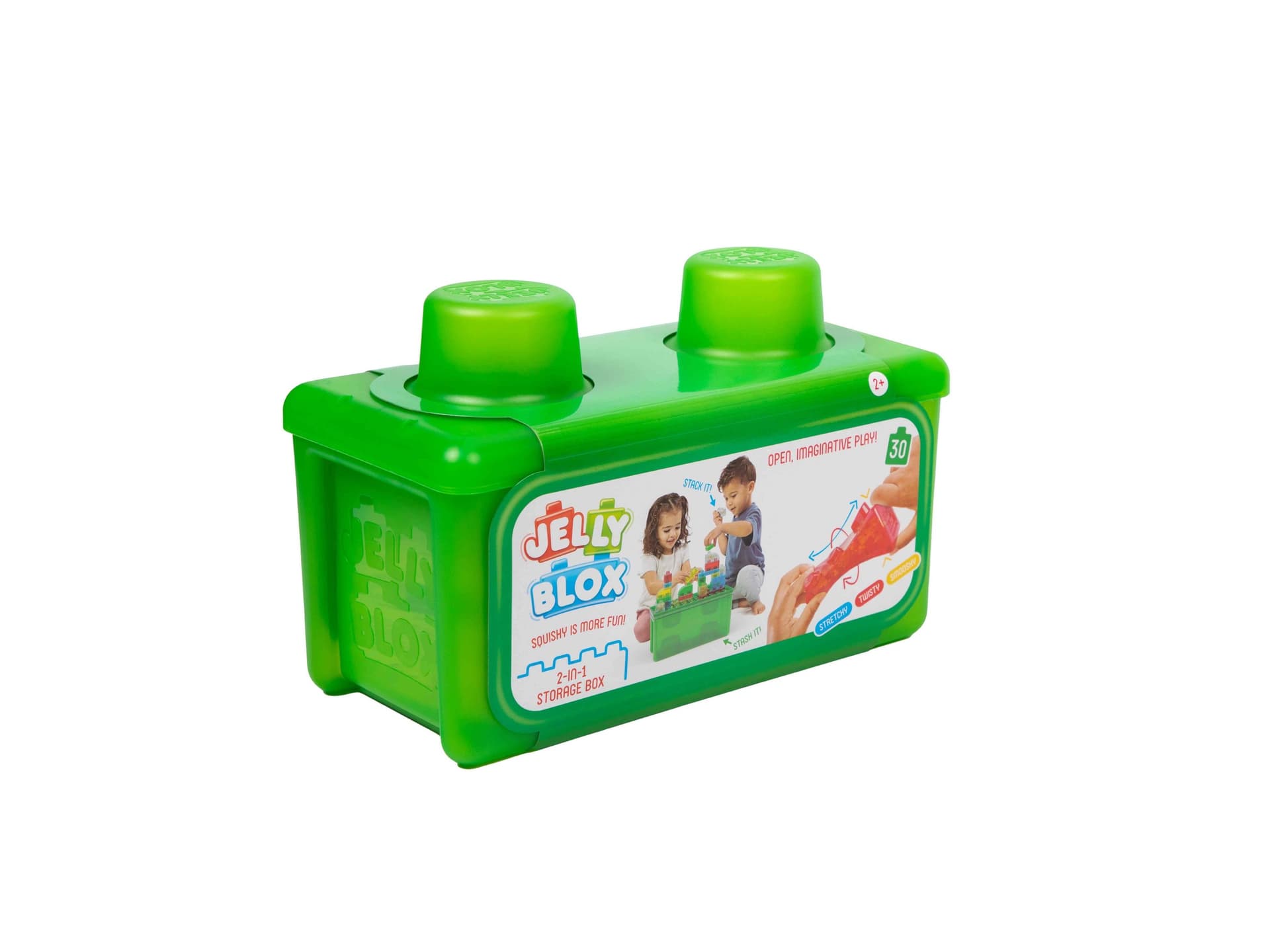 Gra Jelly Blox Miękkie Klocki Skrzynka Storage Case