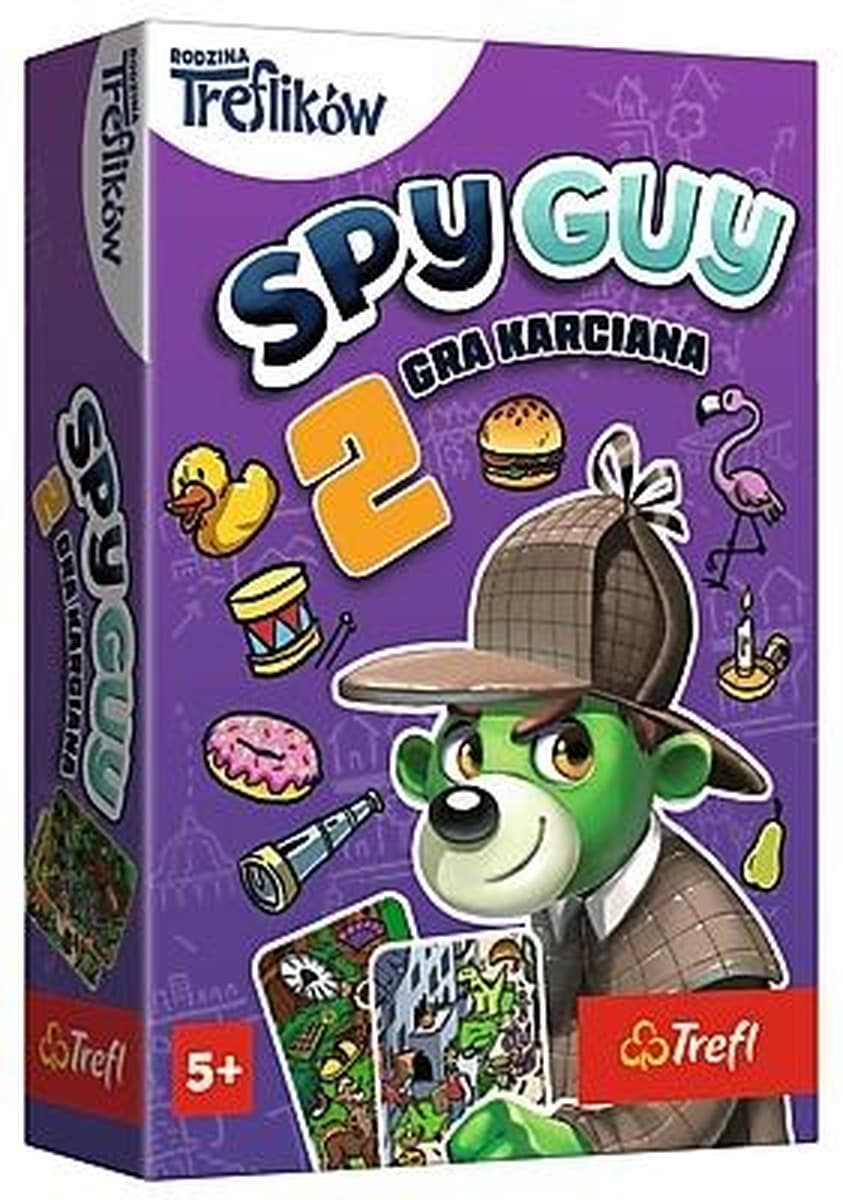 Gra karciana Spy Guy Treflików