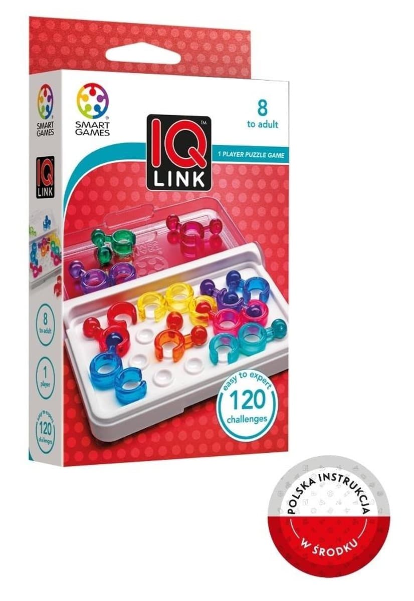 Gra logiczna Smart Games IQ Link dla każdego