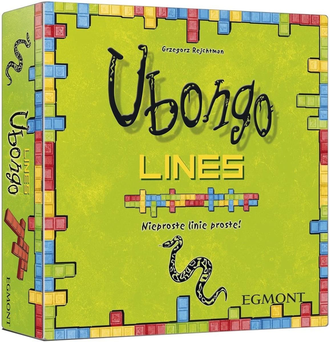 Gra logiczna Ubongo Lines dla rodziny