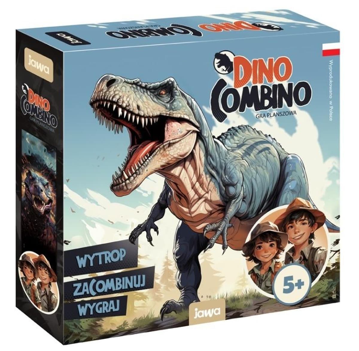 Gra planszowa Dino Combino dla Dzieci i Dorosłych
