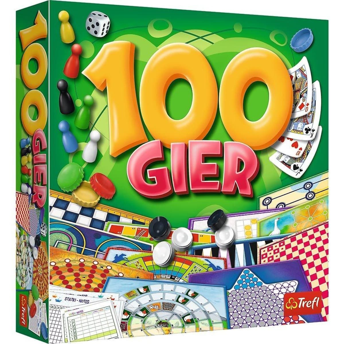 Gra planszowa i karciana 100 Gier Trefl