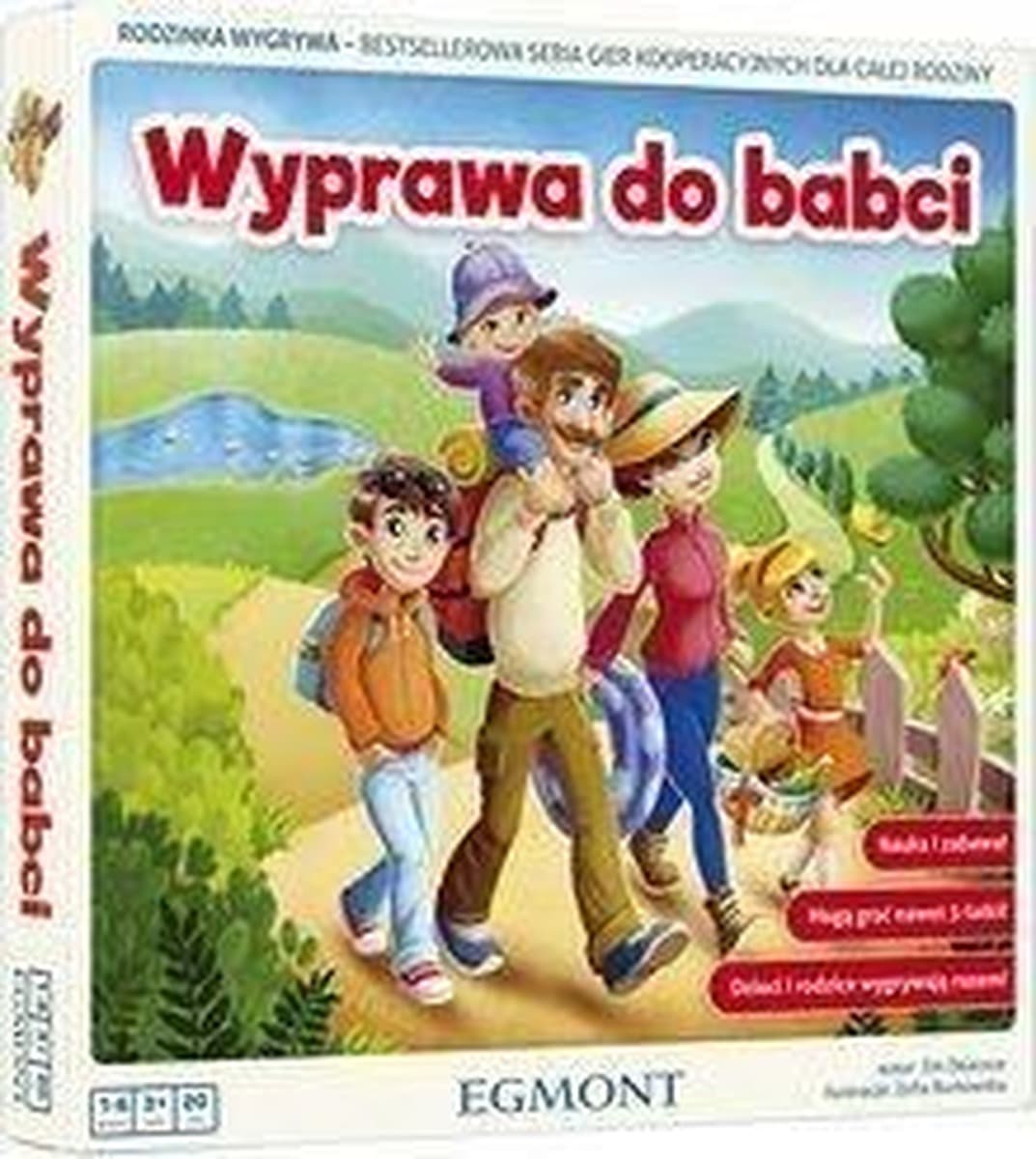 Gra Planszowa Kooperacyjna Wyprawa do Babci dla Całej Rodziny