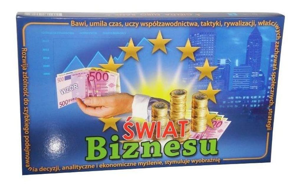 Gra planszowa Świat Biznesu dla dzieci i dorosłych