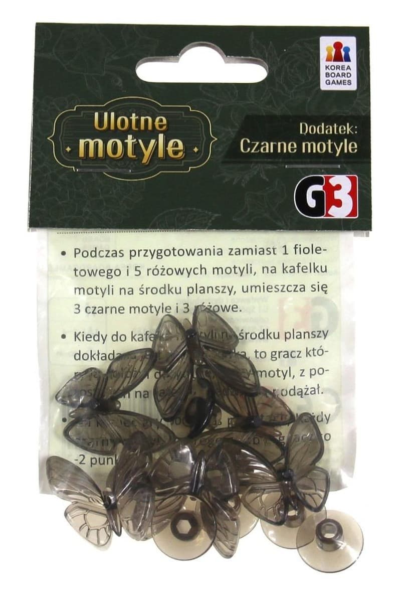 Gra planszowa Ulotne motyle: dodatek