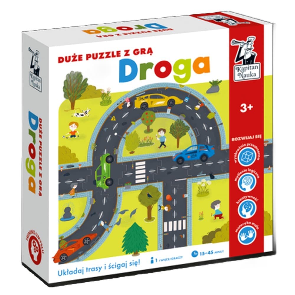 Gra Puzzle Droga Kapitan Nauka