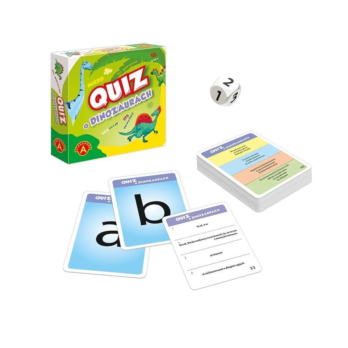 Gra Quiz Silver Dinozaury