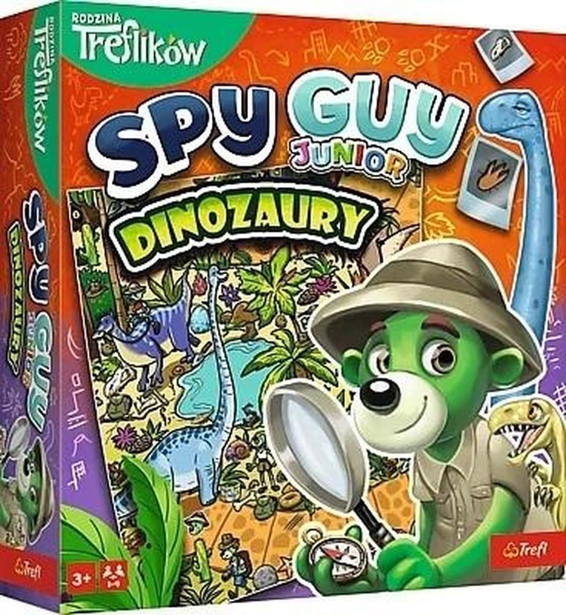 Gra Spy Guy Dinozaury Treflików 02652