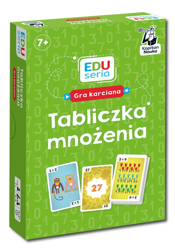 Kapitan Nauka Gra Tabliczka mnożenia EDU seria