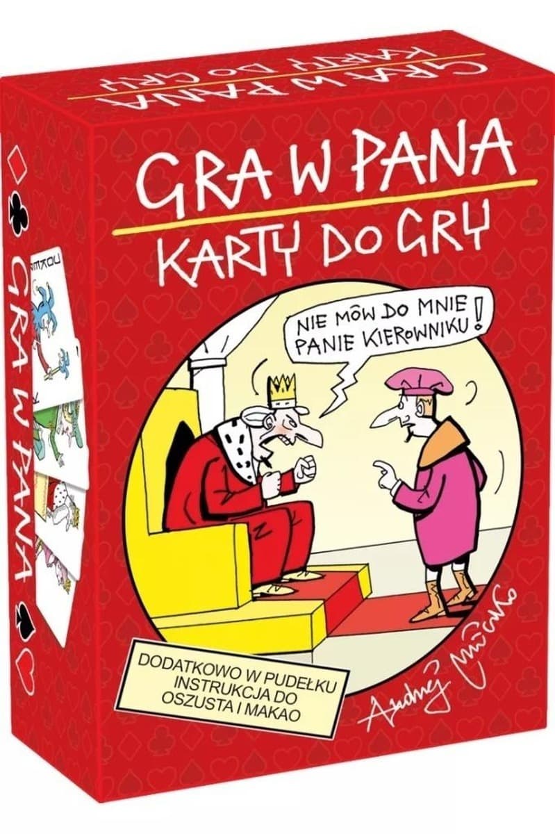Gra W Pana karty do gry