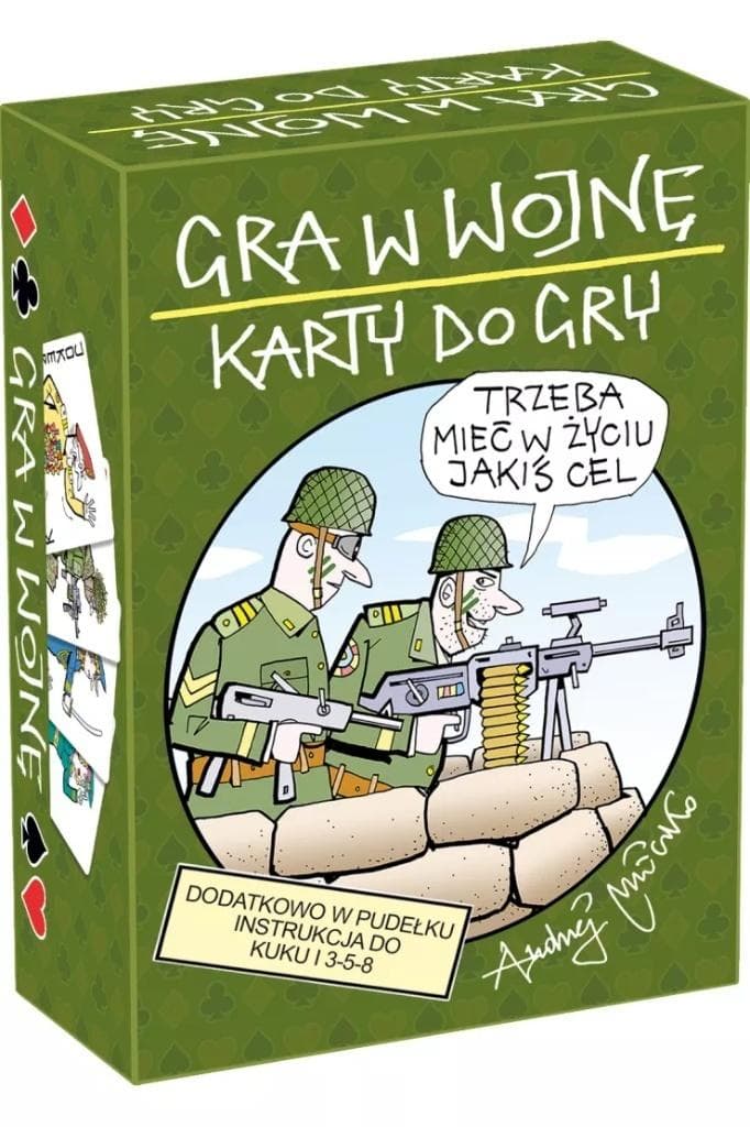 Gra W wojnę karty do gry