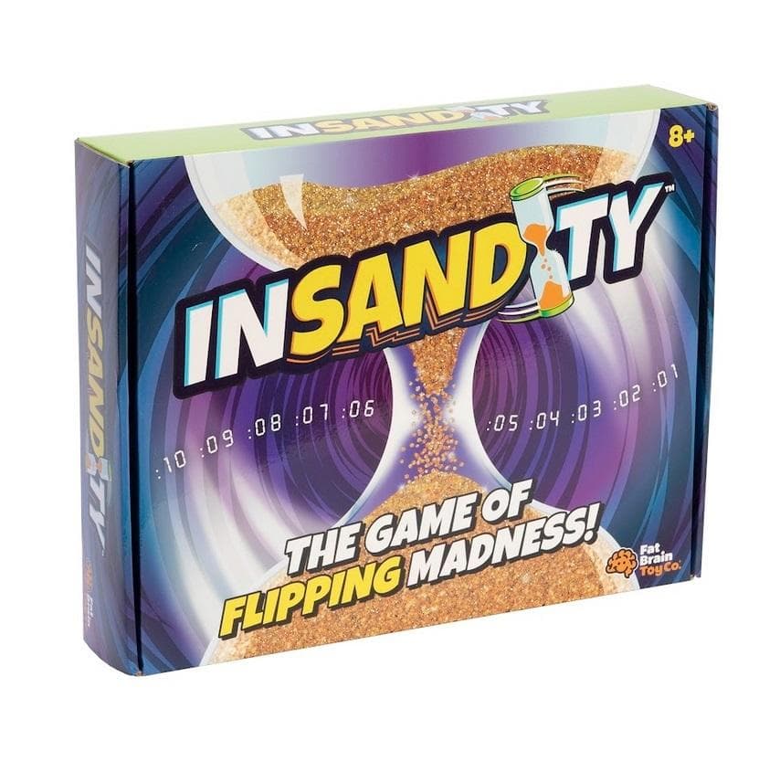 Fat Brain Toy In-Sand-ity gra logiczna Wyścig z Czasem dla 2 osób