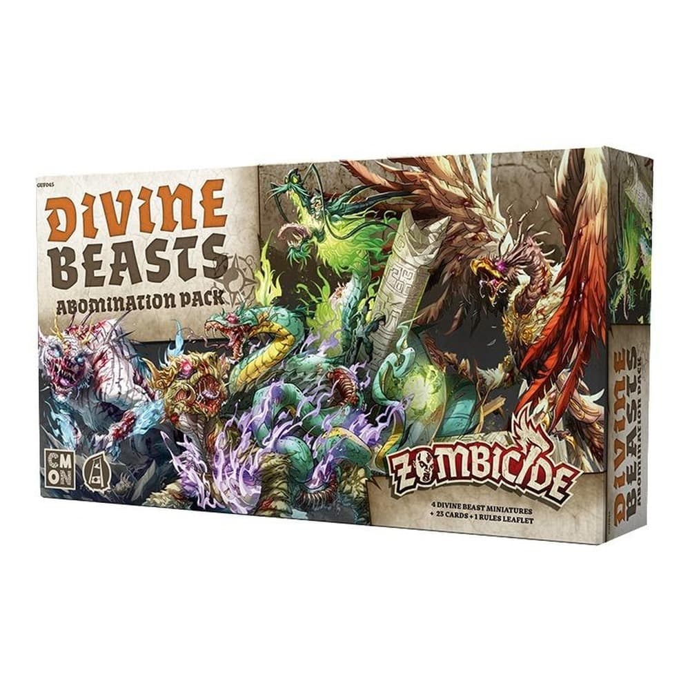 Gra Zombicide Biała Śmierć Mistyczne Bestie dodatek