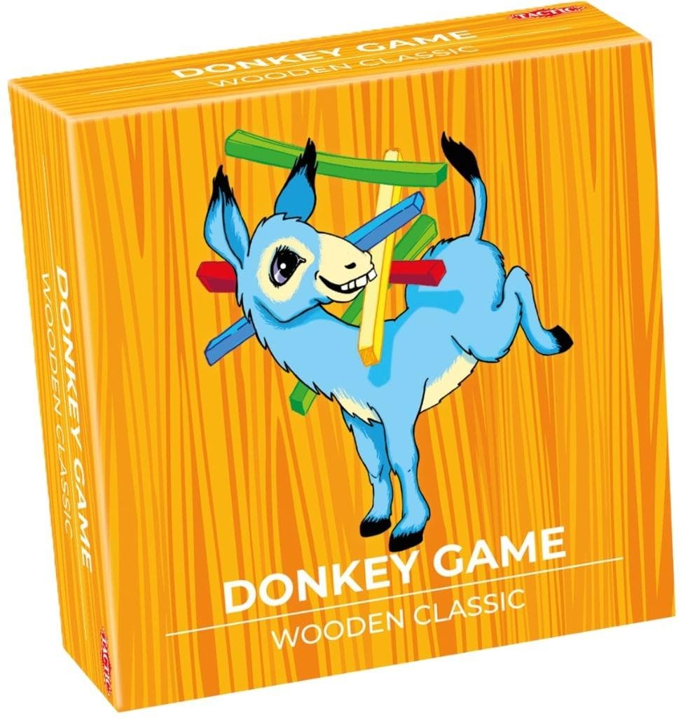 Gra zręcznościowa Donkey Game drewniana 60 patyczków 2-4 graczy