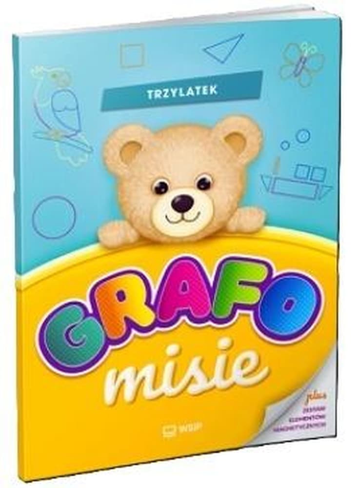 GRAFOmisie Trzylatek - książka wspierająca rozwój grafomotoryczny